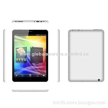 7.85-inch Google's Android Tablet PCs, Rockchip RK3188, IPS 1,024 x 768 Pixels
